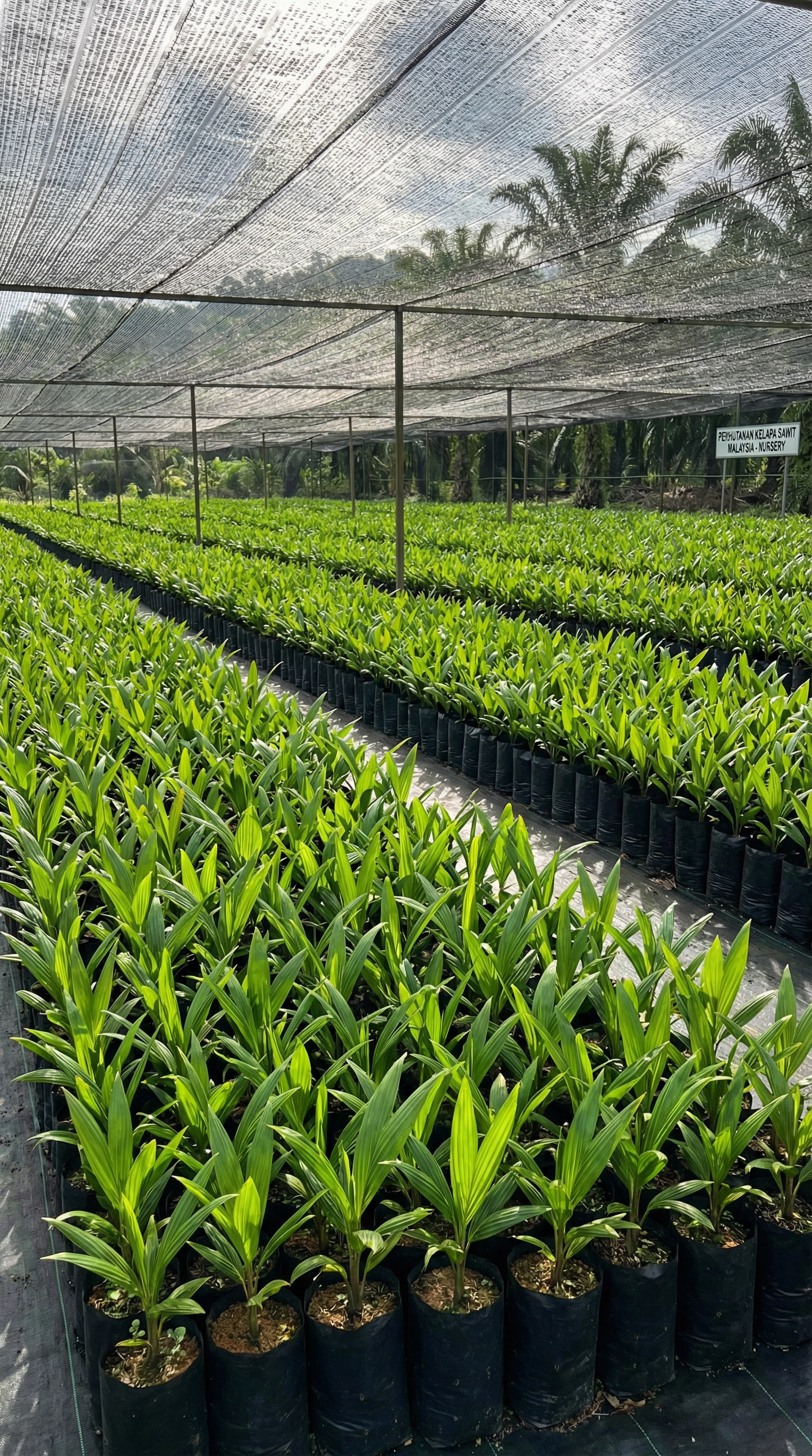 Palm seedlings